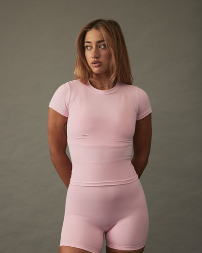 YK Move Cloud Short Sleeve | Blush